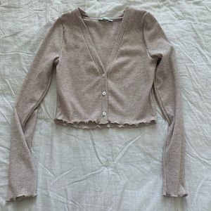 Cropped cardigan